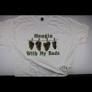 “Hanging with my buds” t-shirt